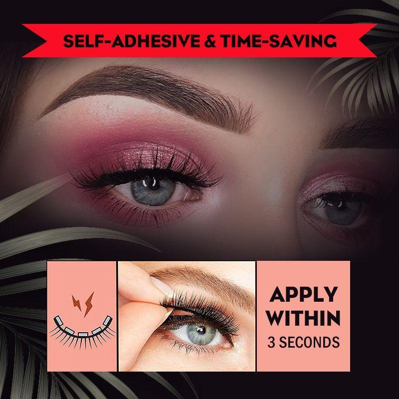 Lassive- Reusable Self-Adhesive Eyelashes