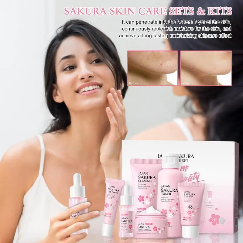 Sakura Skin Care Set