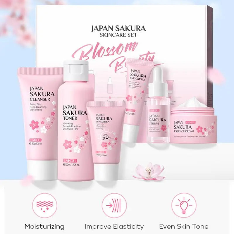 Sakura Skin Care Set